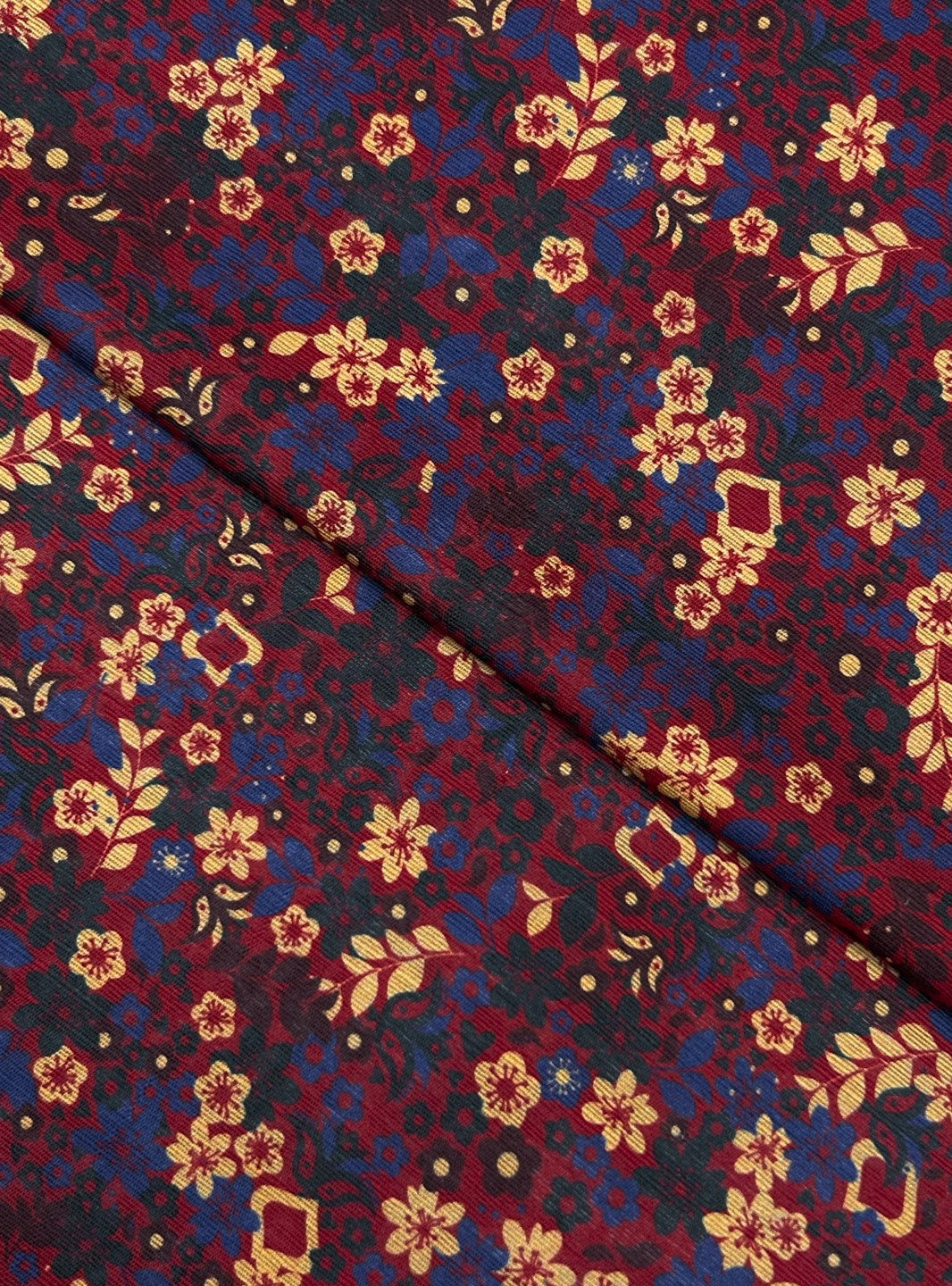 Khaddar Digital Print (KDPN169), digitally printed khaddar fabric by the meter