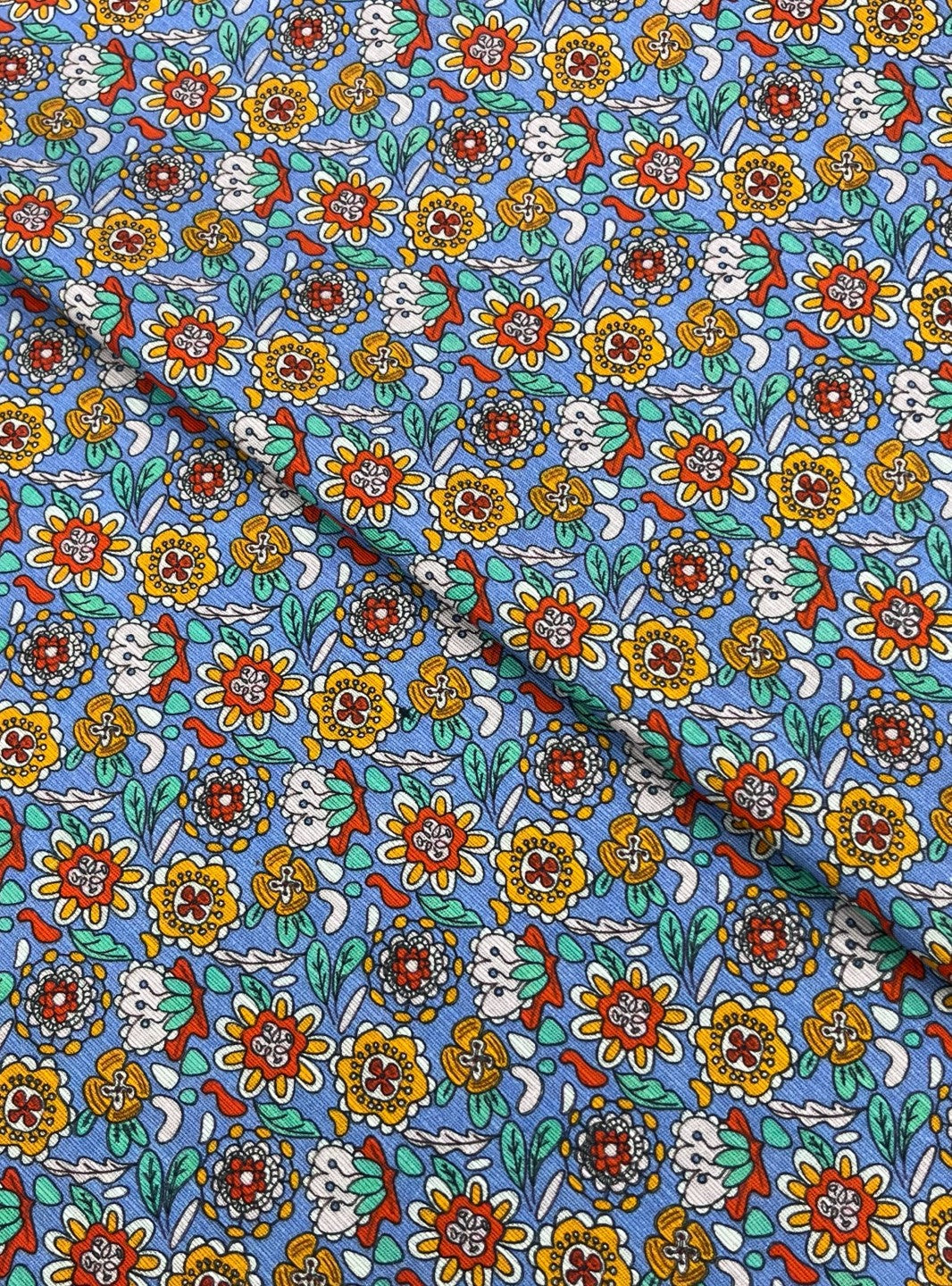 Khaddar Digital Print (KDPM126), digitally printed khaddar fabric by the meter