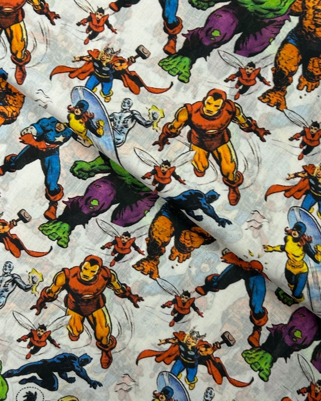 Kids Print Lawn (KID-S25-0010), digitally printed lawn fabric by the meter