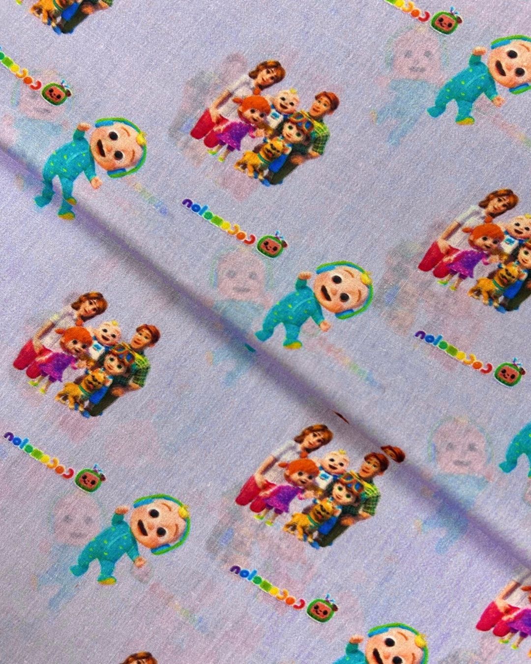 Kids Print Lawn (KID-S25-0058), digitally printed lawn fabric by the meter