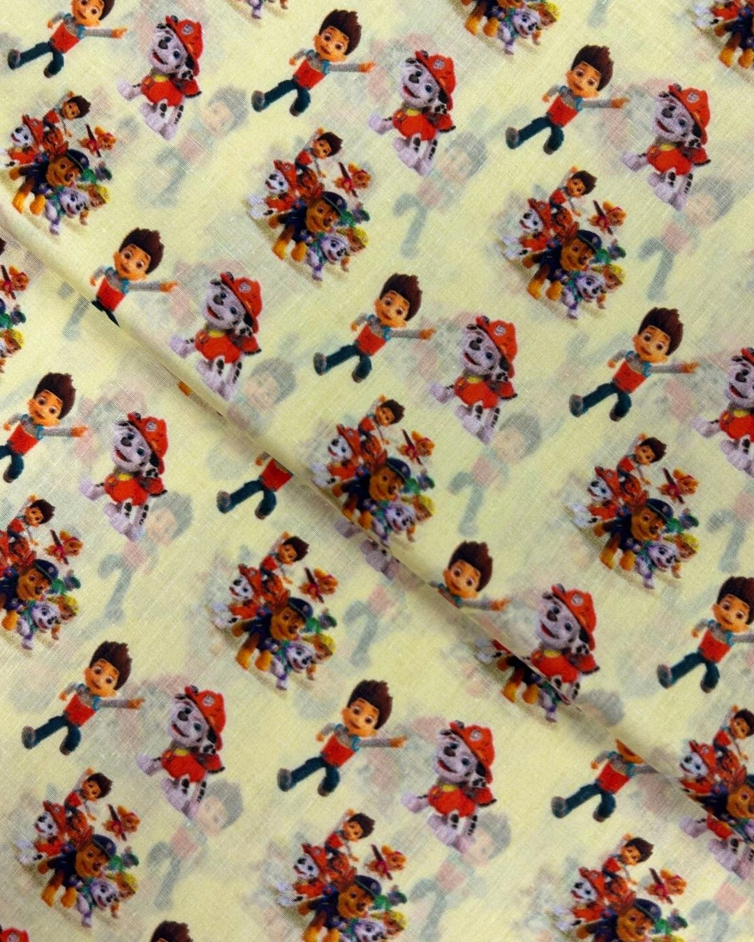 Kids Print Lawn (KID-S25-0059), digitally printed lawn fabric by the meter