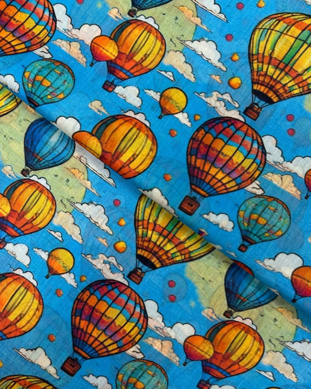 Kids Print Lawn fabric