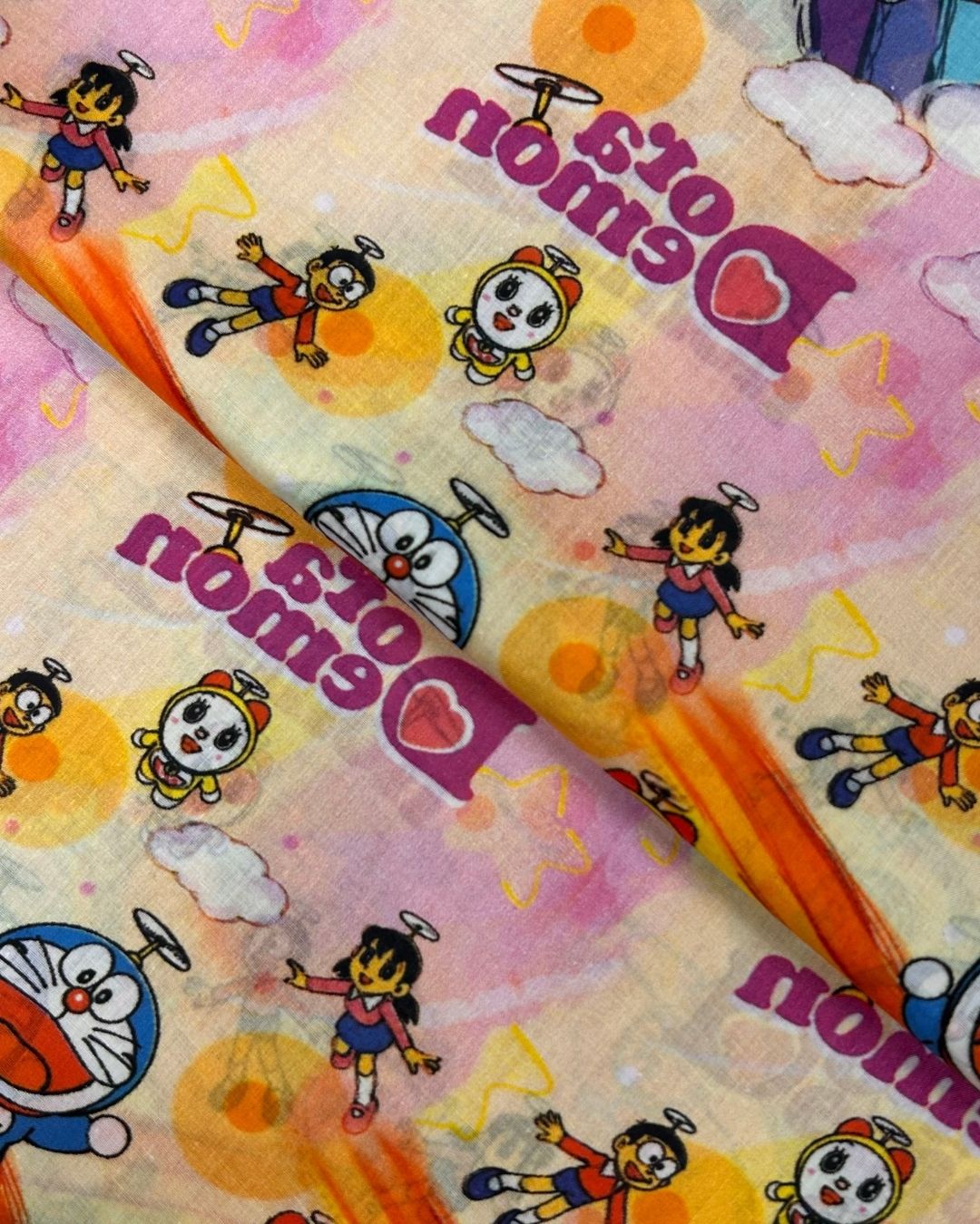Kids Print Lawn fabric