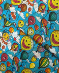 Kids Print Lawn (KID-S25-0113), digitally printed lawn fabric by the meter