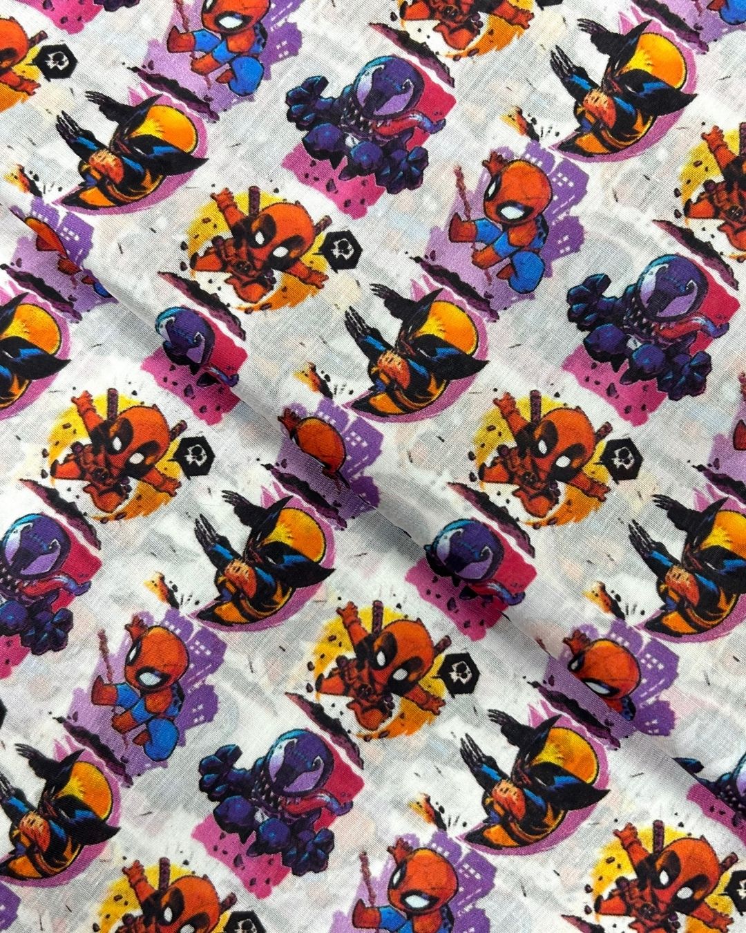 Kids Print Lawn (KID-S25-0145), digitally printed lawn fabric by the meter