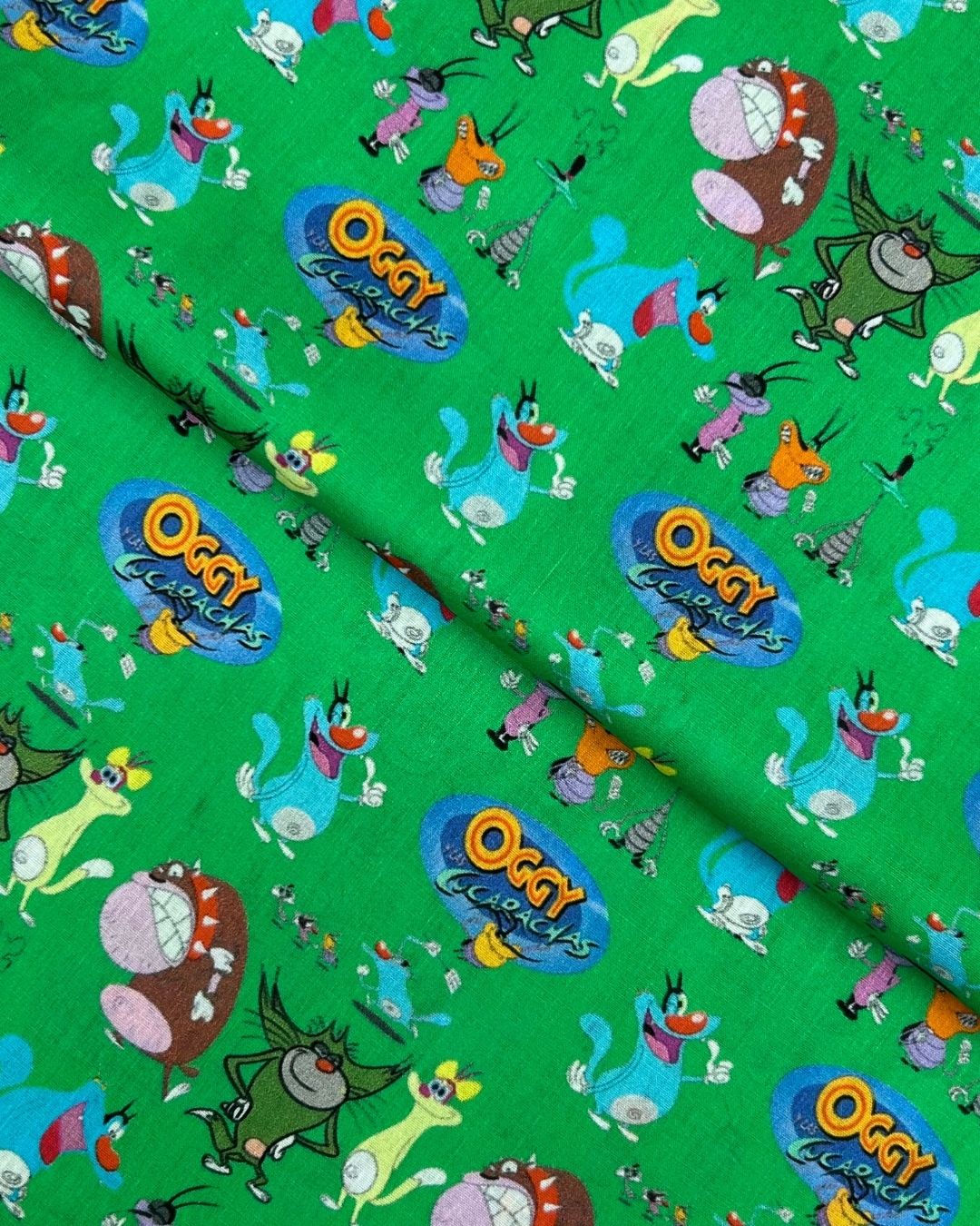 Kids Print Lawn (KID-S26-0188), digitally printed lawn fabric by the meter