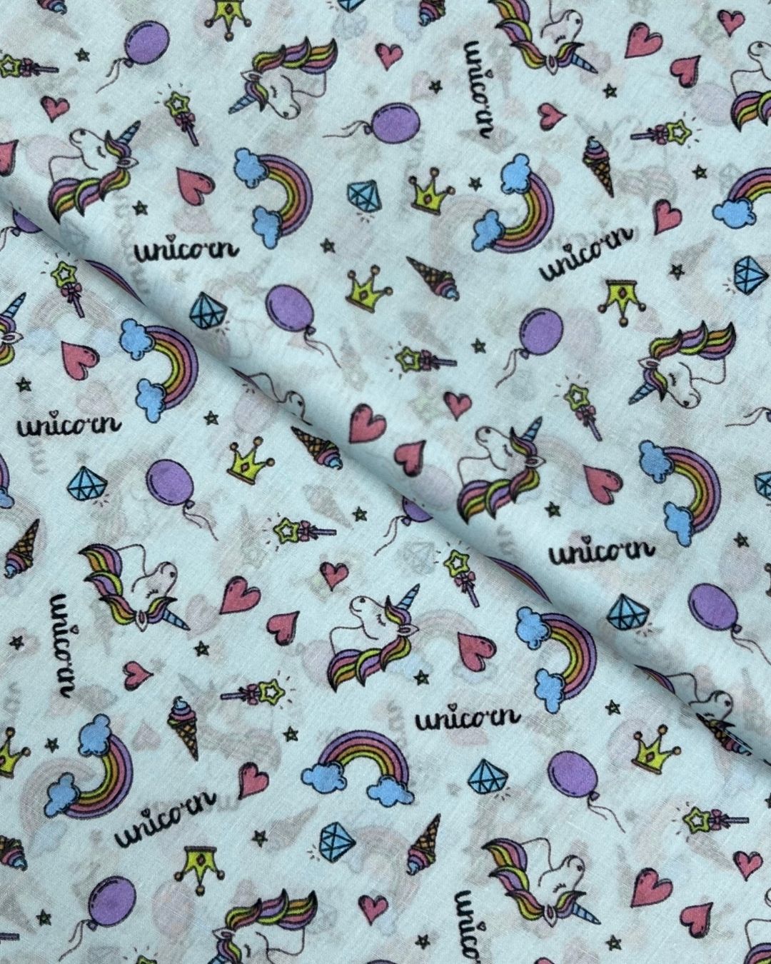 Kids Print Lawn (KID-S26-0230), digitally printed lawn fabric by the meter
