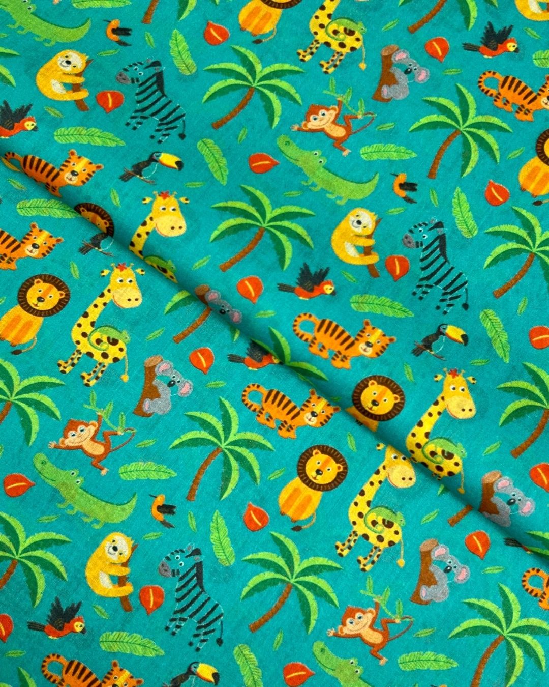 Kids Print Lawn (KID-S26-0253), digitally printed lawn fabric by the meter