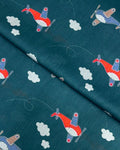 Kids Print Lawn (KID-S26-0007), digitally printed lawn fabric by the meter