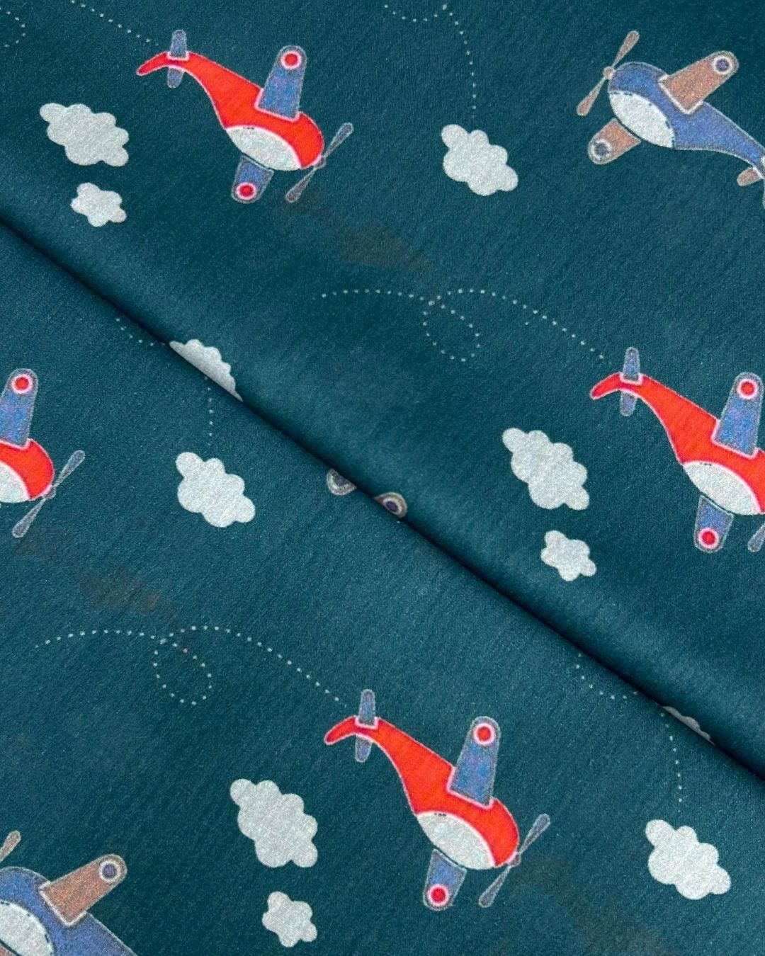 Kids Print Lawn (KID-S26-0007), digitally printed lawn fabric by the meter