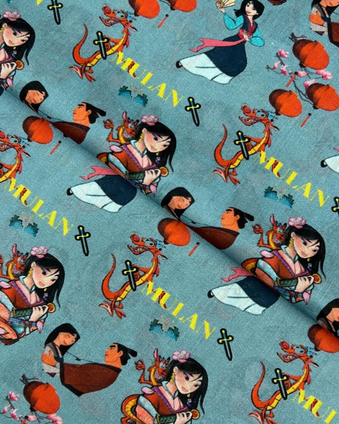 Kids Print Lawn (KID-S26-0019), digitally printed lawn fabric by the meter
