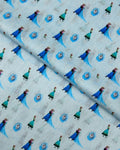 Kids Print Lawn (KID-S26-0077), digitally printed lawn fabric by the meter