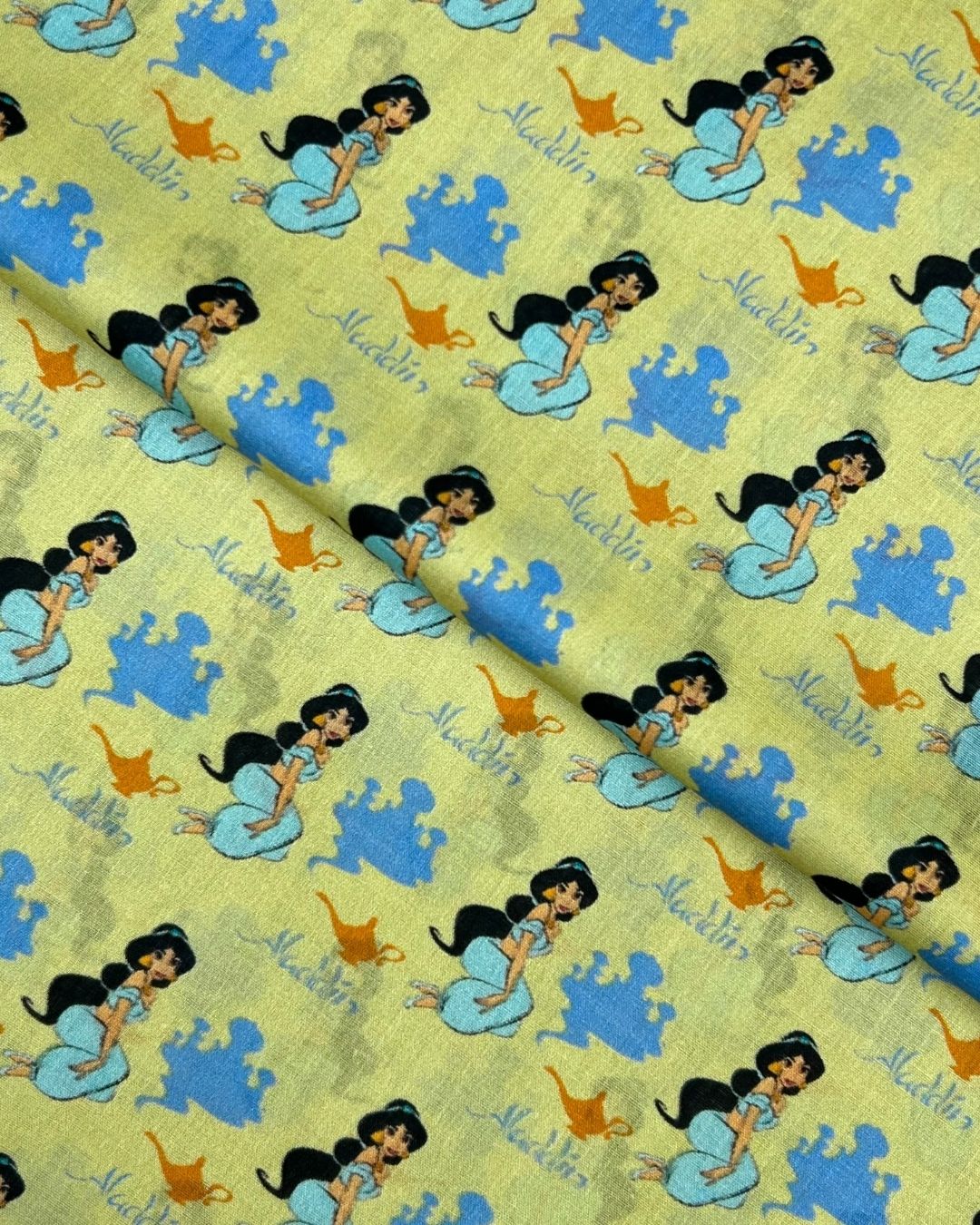 Kids Print Lawn (KID-S26-0100), digitally printed lawn fabric by the meter