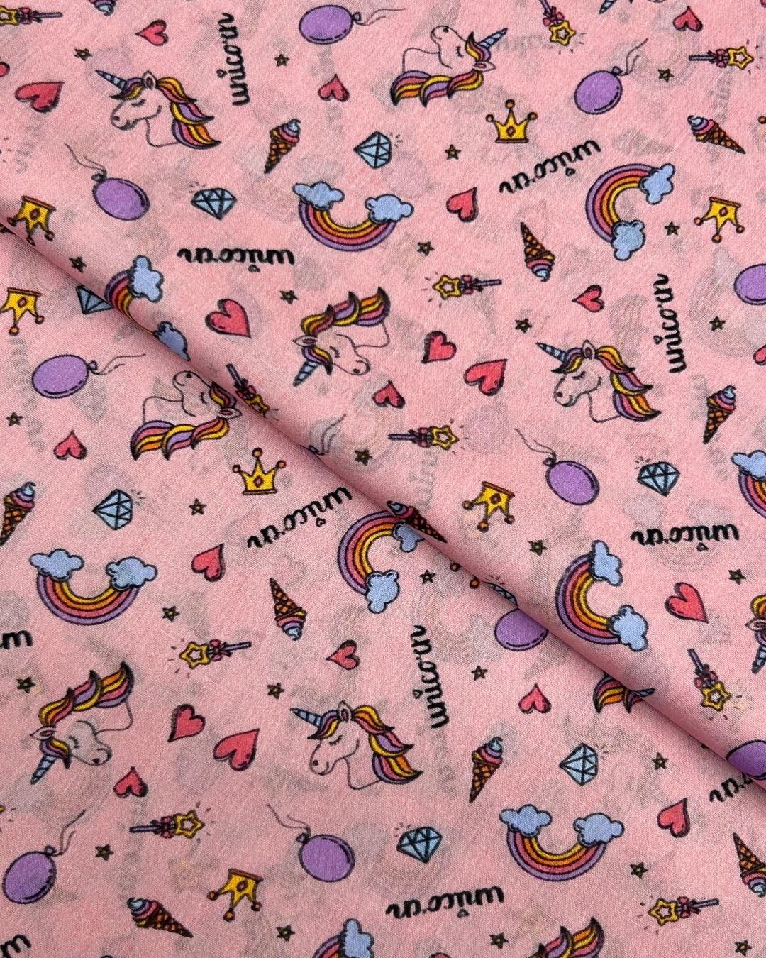 Kids Print Lawn fabric