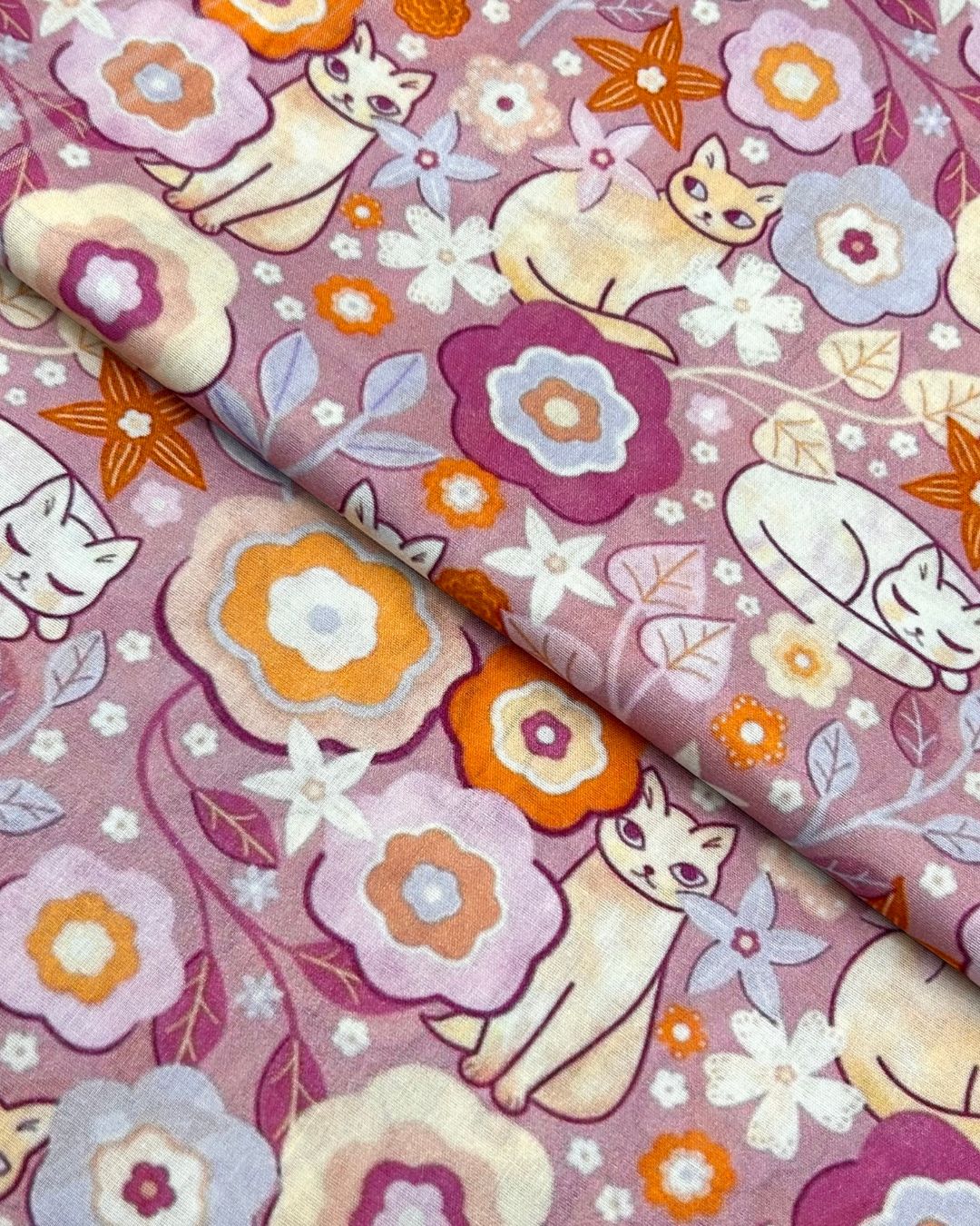 Kids Print Lawn fabric