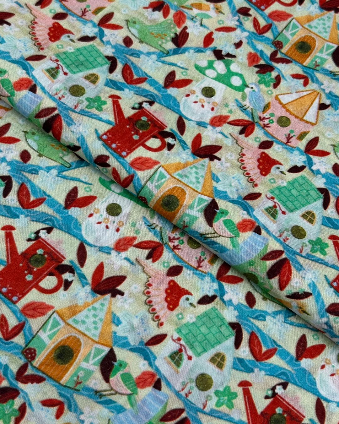 Kids Print Lawn (KID-S26-0388), digitally printed lawn fabric by the meter