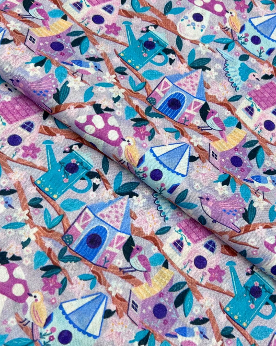 Kids Print Lawn fabric