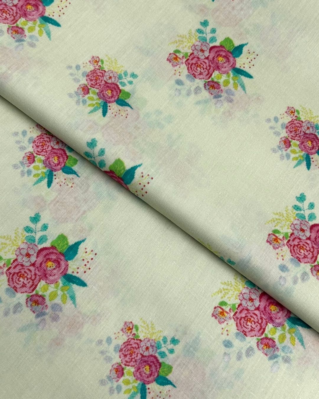 Rang e Bahar Digital Print Lawn fabric