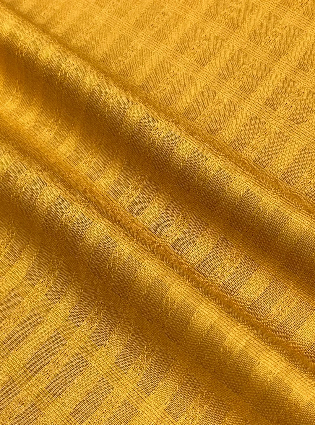 Katpana Khaddar – Yellow (KKW-W25-0014), self-textured khaddar fabric by the meter