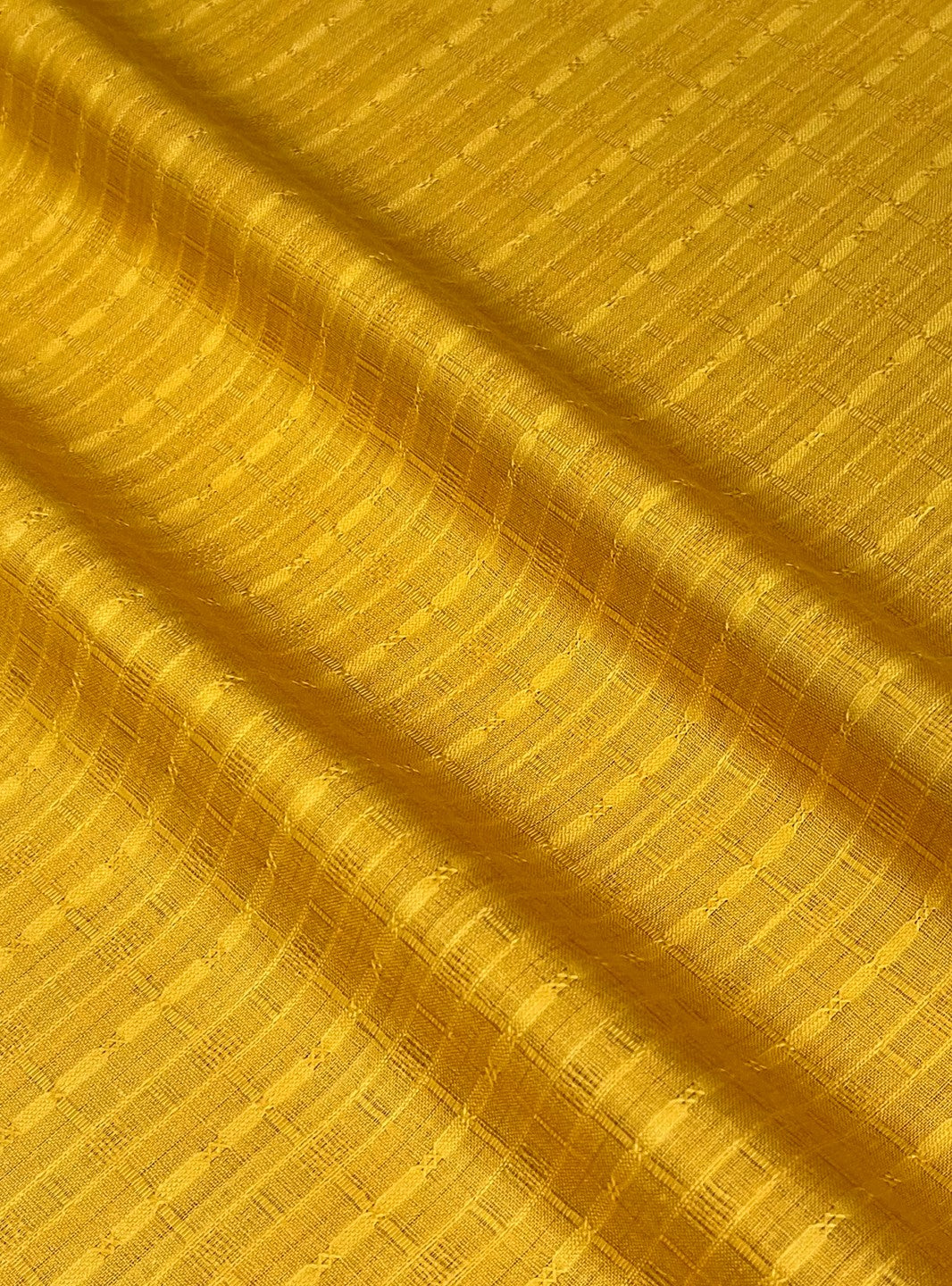 Katpana Lawn – Mustard (KLS1083), self-textured lawn fabric by the meter