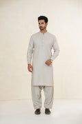 Beige Design Kurta Shalwar by Al Deebaj