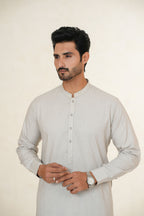 Beige Design Kurta Shalwar by Al Deebaj, photo 4