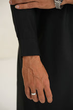 Black Design Kurta Shalwar by Al Deebaj, photo 5