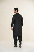 Black Design Kurta Shalwar by Al Deebaj, photo 6