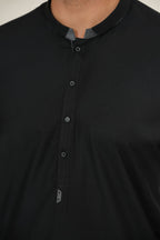 Black Design Kurta Shalwar by Al Deebaj, photo 2
