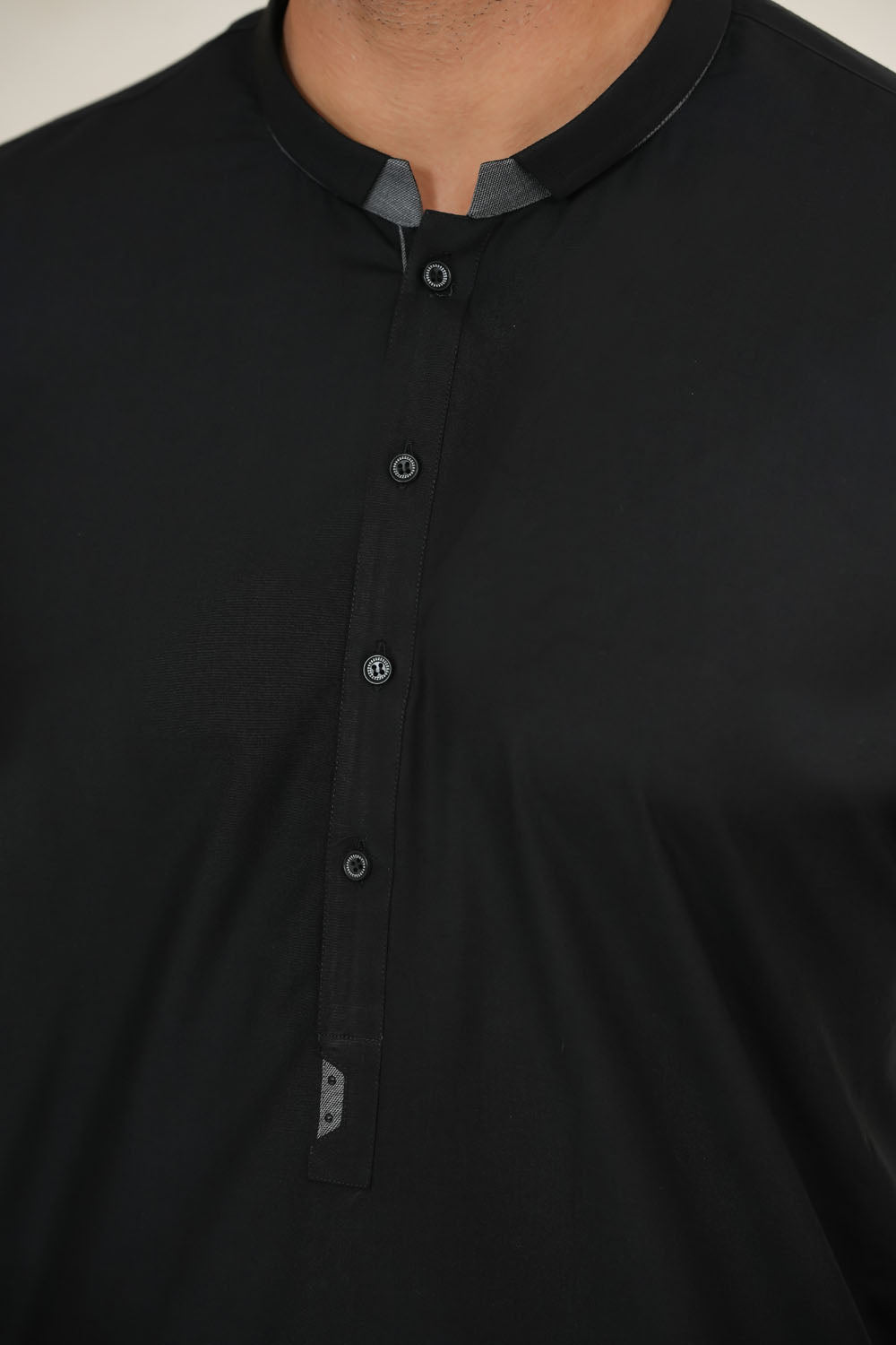 Black Design Kurta Shalwar by Al Deebaj, photo 2