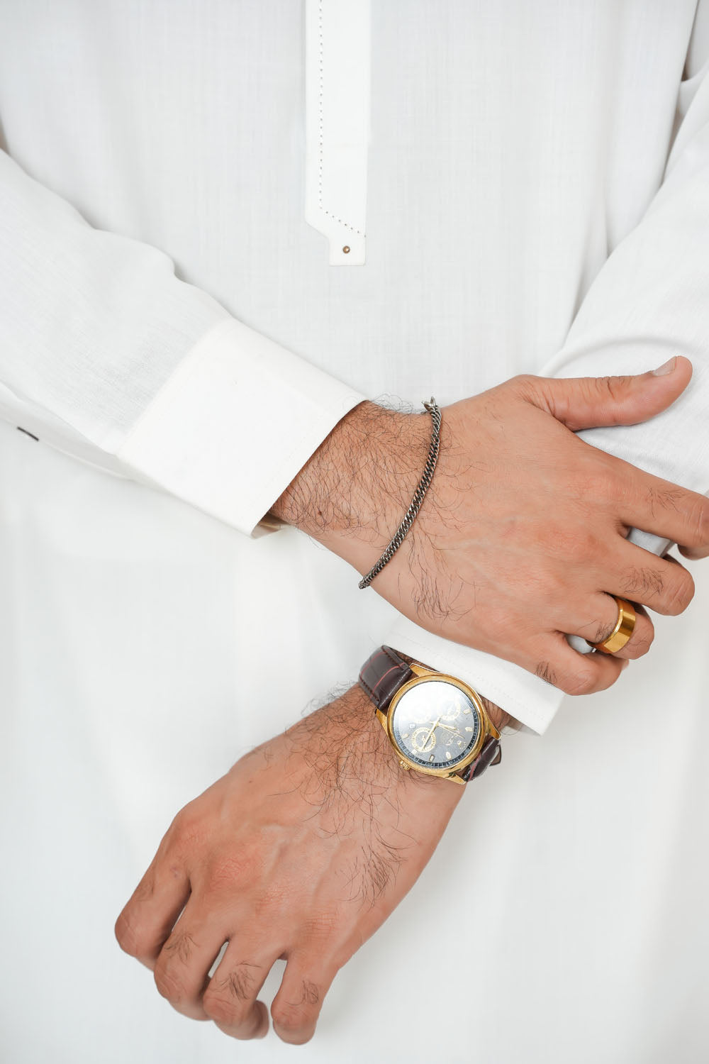 Off White Design Kurta Shalwar by Al Deebaj, photo 4