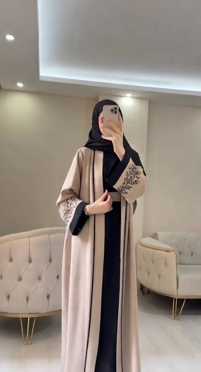 Noir Serenity Abaya by Leema, photo 3