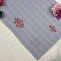 Embroidered Lawn – Lilac fabric