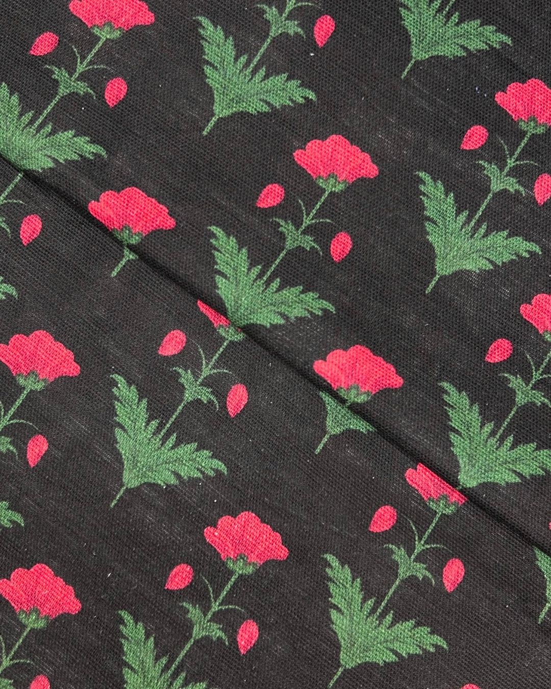 Khaddar Digital Print (KDPN-W24-0224), digitally printed khaddar fabric by the meter