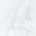 Pure White cotton fabric – close-up