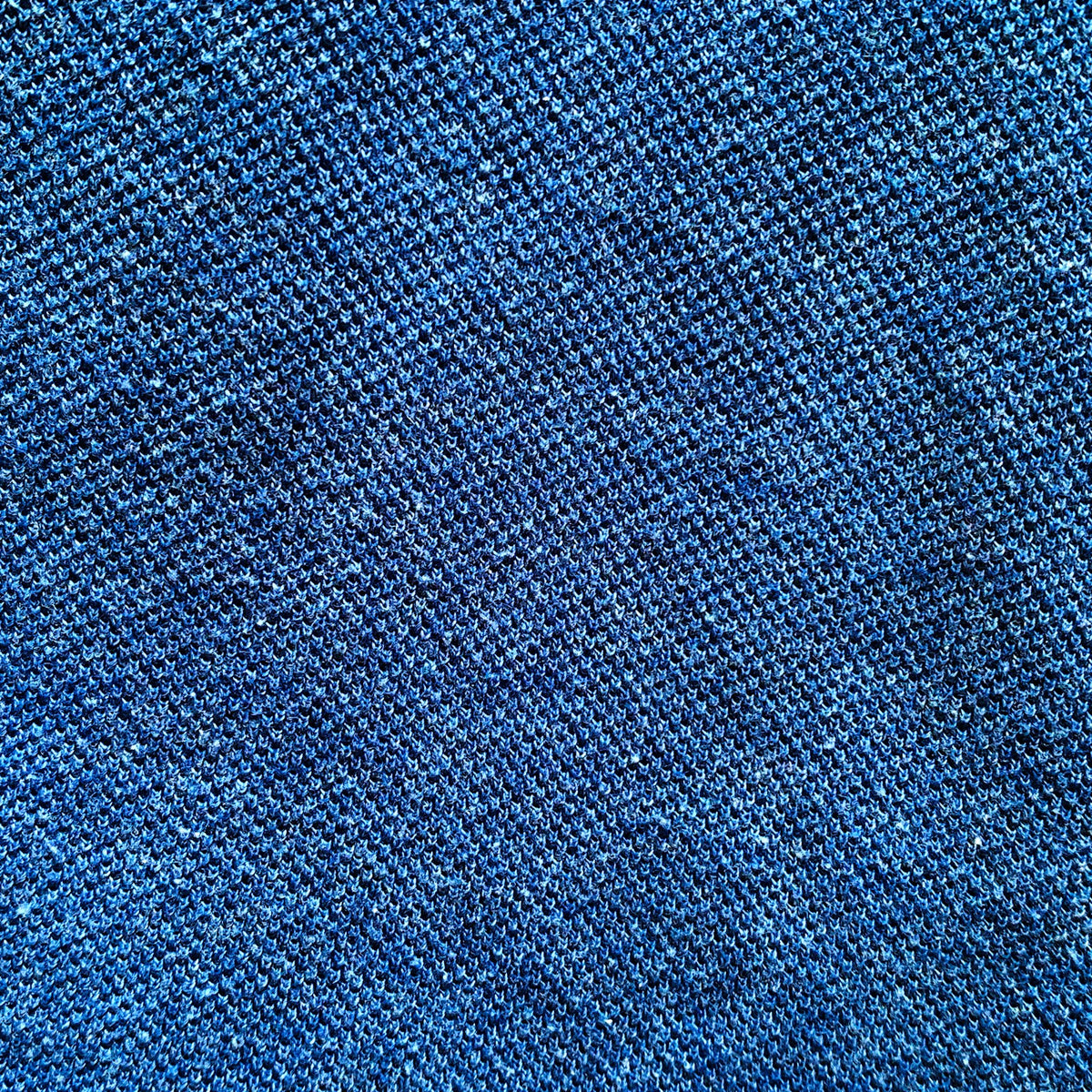 Royal Blue karandi fabric – close-up