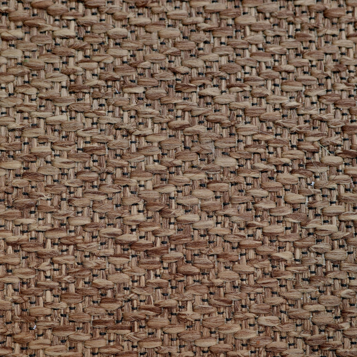 Tweed Brown khaddar fabric – close-up