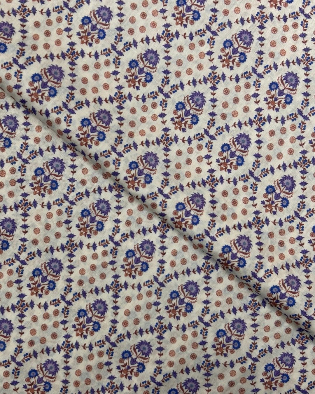 Pima Digital Print Lawn (PDP-S25-0002), digitally printed lawn fabric by the meter