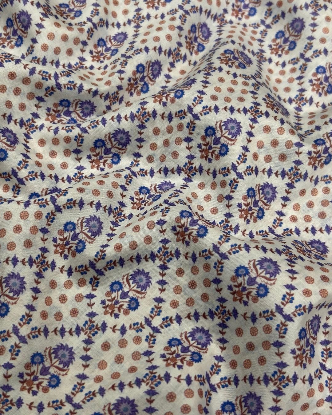 Pima Digital Print Lawn (PDP-S25-0002) – digitally printed lawn fabric, photo 2