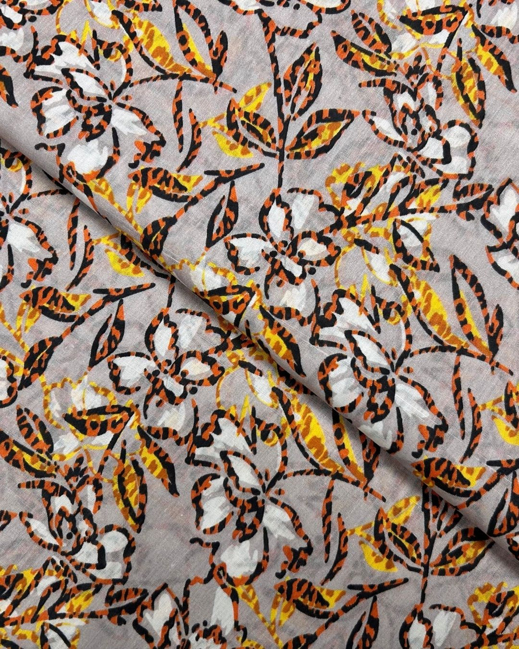 Pima Digital Print Lawn (PDP-S25-0057), digitally printed lawn fabric by the meter