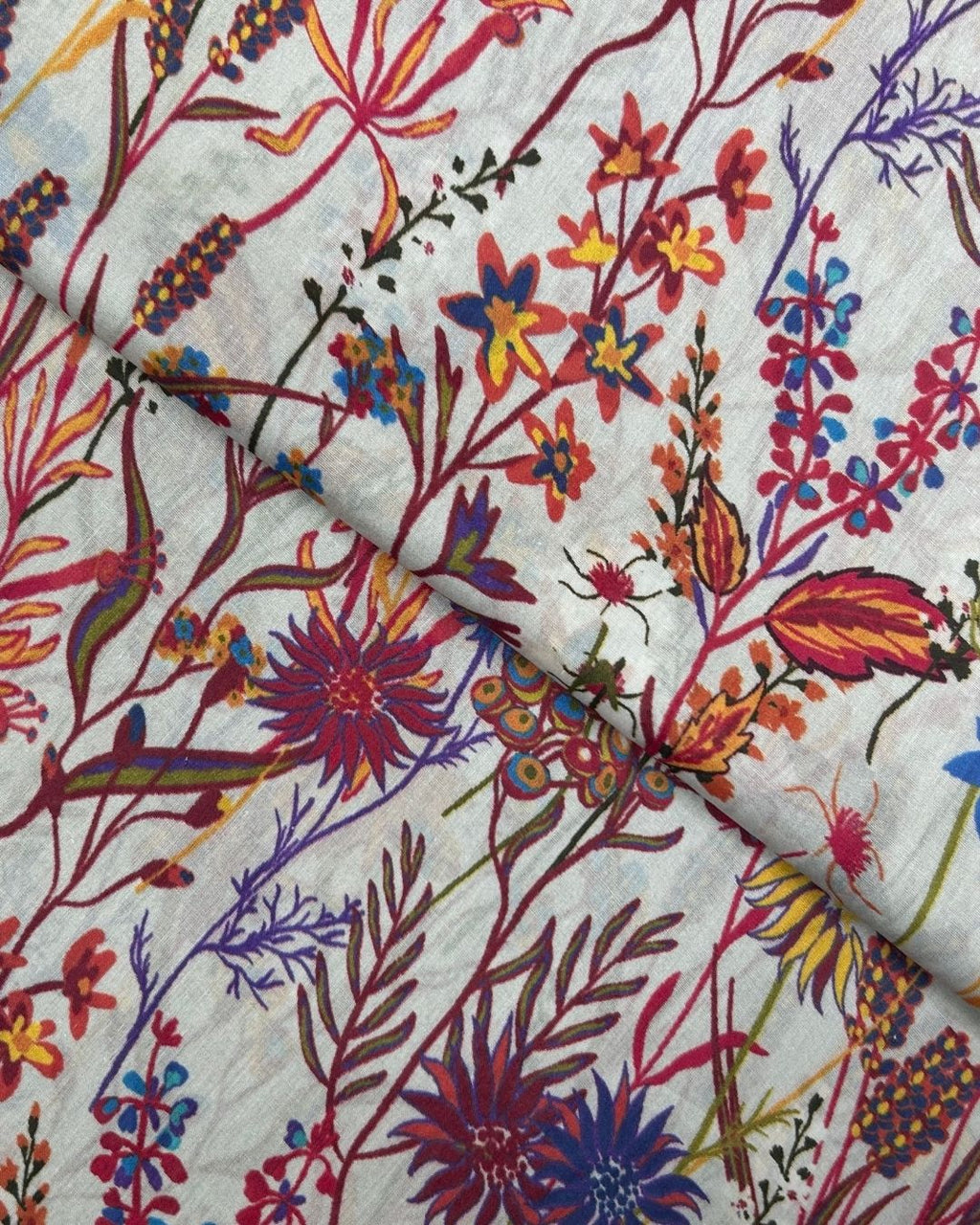 Pima Digital Print Lawn (PDP-S25-0108), digitally printed lawn fabric by the meter