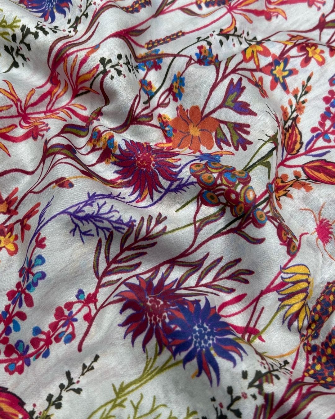 Pima Digital Print Lawn (PDP-S25-0108) – digitally printed lawn fabric, photo 2