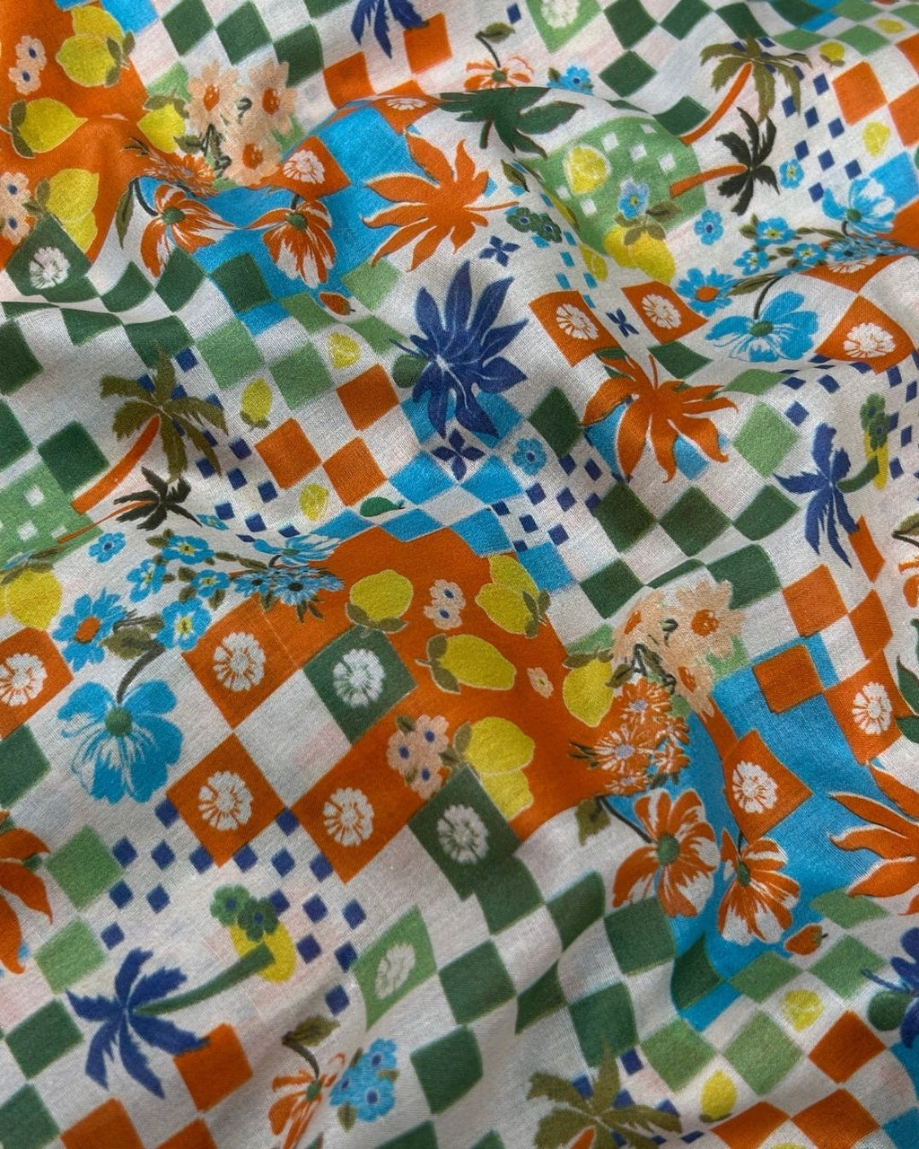 Pima Digital Print Lawn (PDP-S25-0139) – digitally printed lawn fabric, photo 2