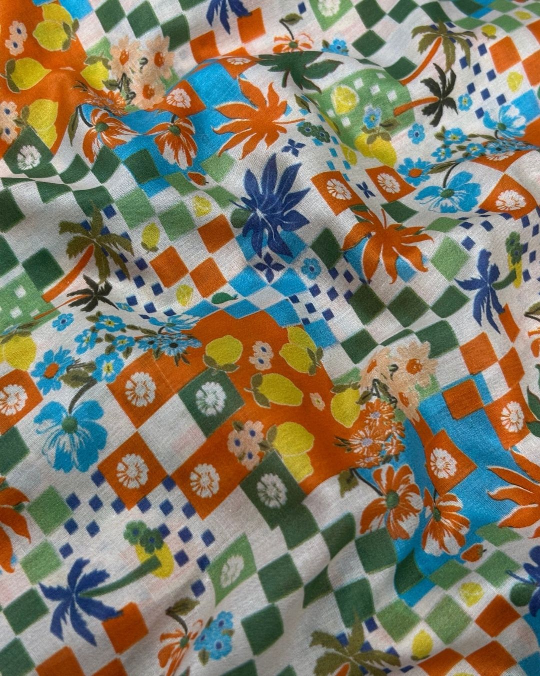 Pima Digital Print Lawn (PDP-S25-0139) – digitally printed lawn fabric, photo 2