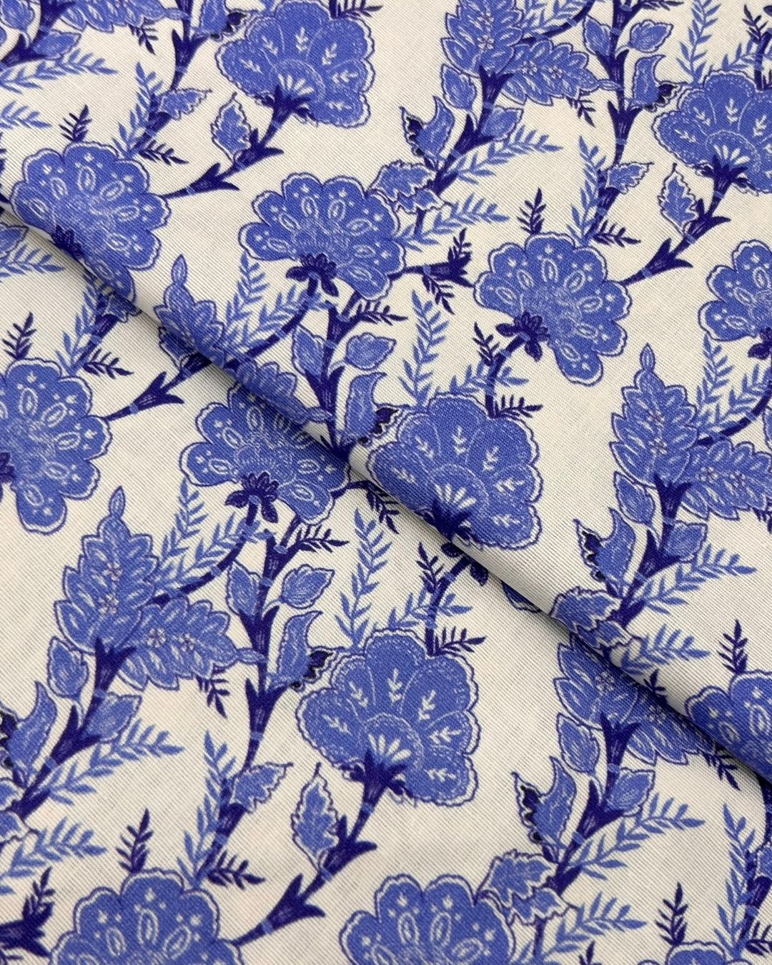 Khaddar Digital Print (PKDP-W26-0019), digitally printed khaddar fabric by the meter