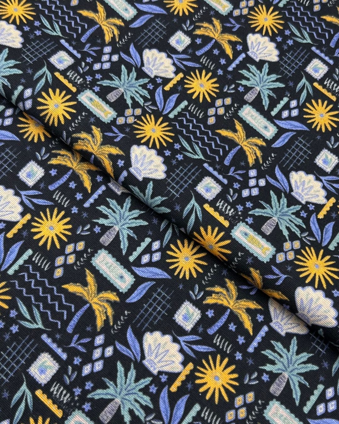 Khaddar Digital Print (PKDP-W26-0028), digitally printed khaddar fabric by the meter