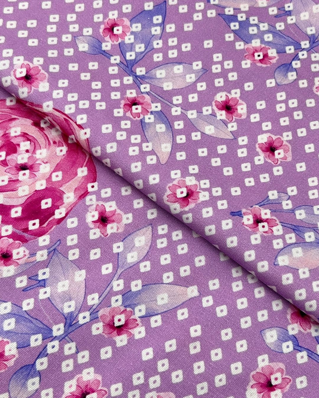 Khaddar Digital Print (PKDP-W26-0039), digitally printed khaddar fabric by the meter