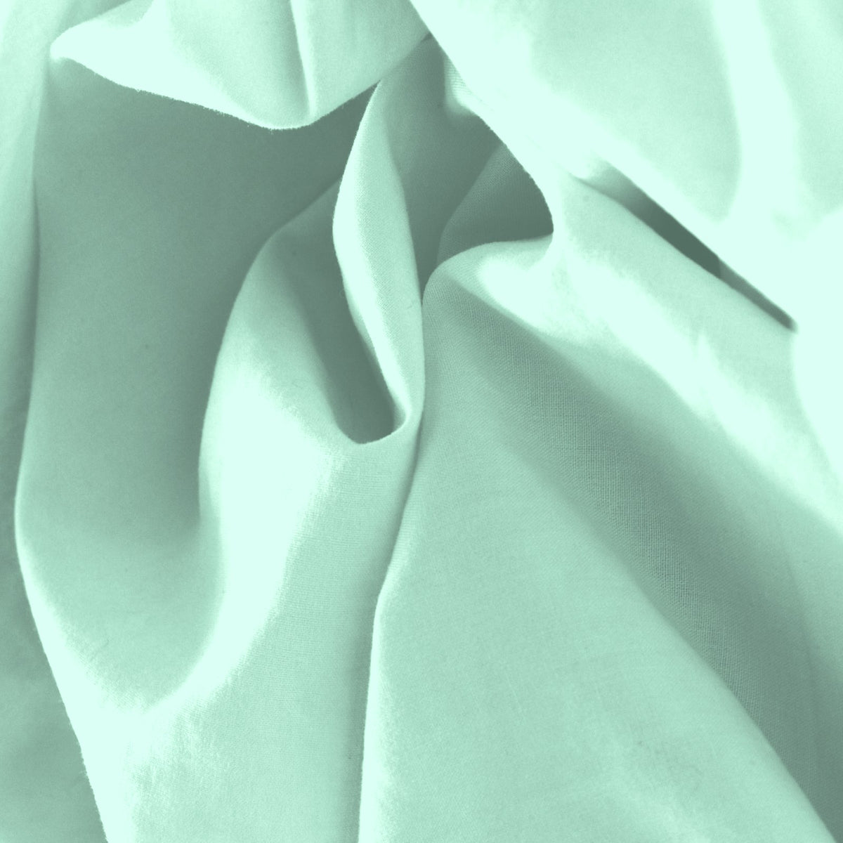 Aqua Mint cambric fabric