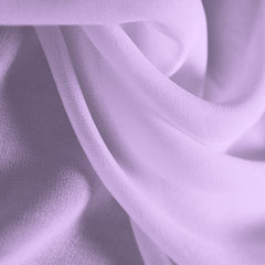 Lilac chiffon fabric