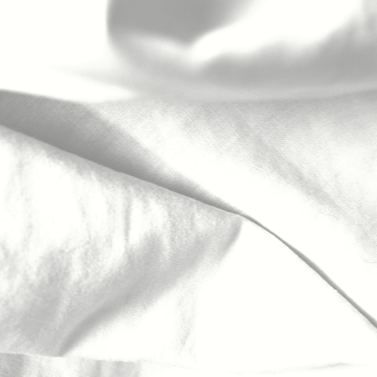 Bright White cotton fabric